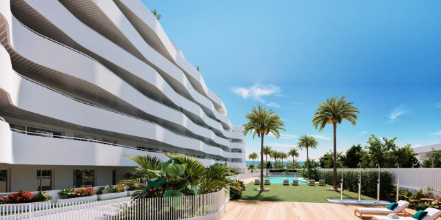 Moderní apartmán 4+kk s terasou a garážovým stáním – Torre del Mar, Costa del Sol